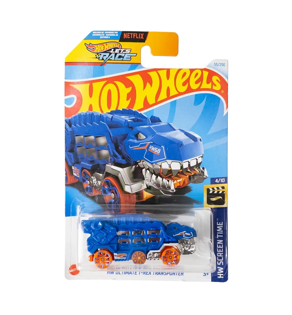 Hot Wheels Screen Time Series - HW Ultimate T-Rex Transporter