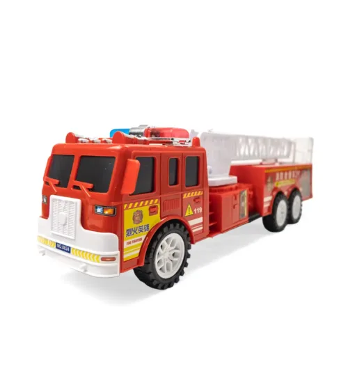 Kids Toy Fire Truck with Extendable Rescue Ladder
