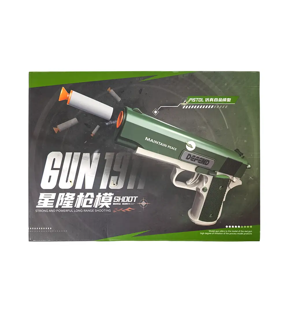 Toy Foam Blaster Pistol