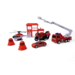 fire rescue toy set
