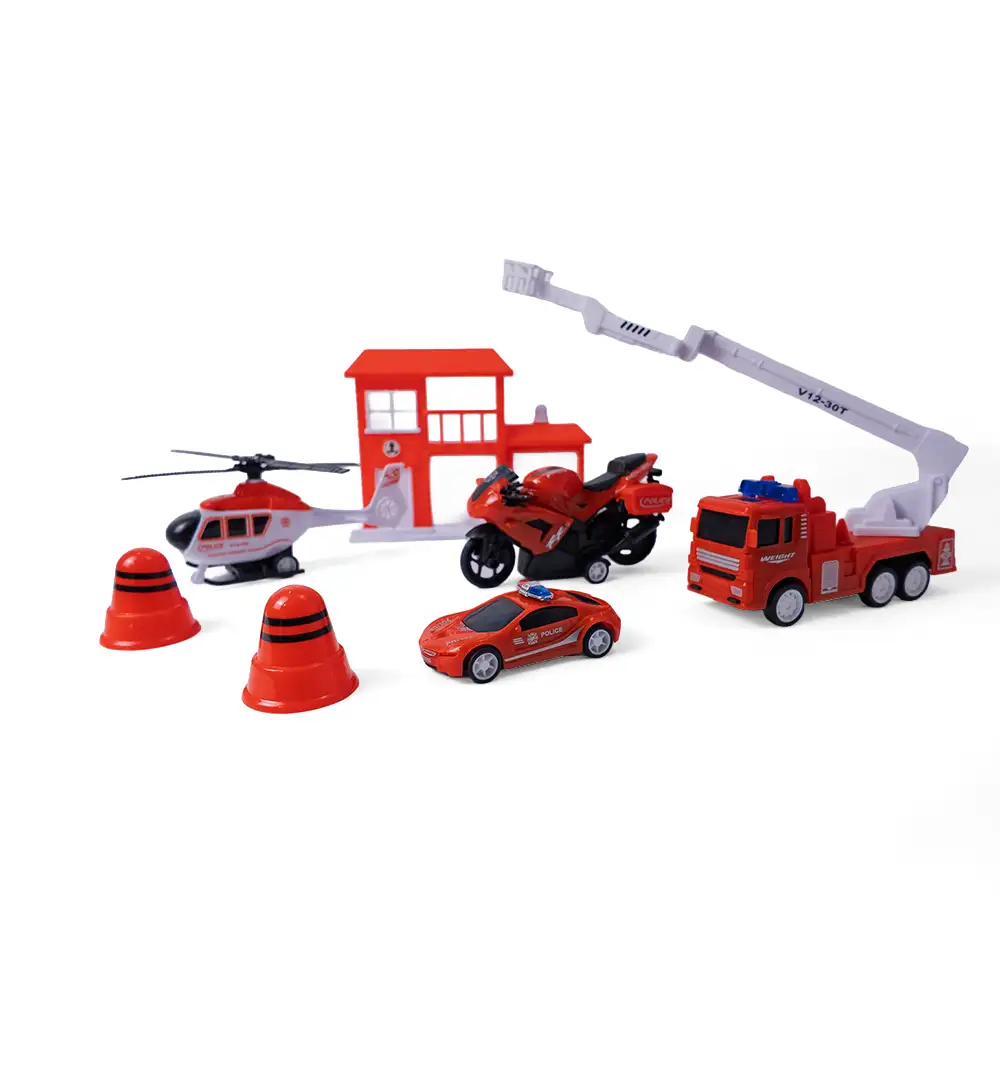 fire rescue toy set