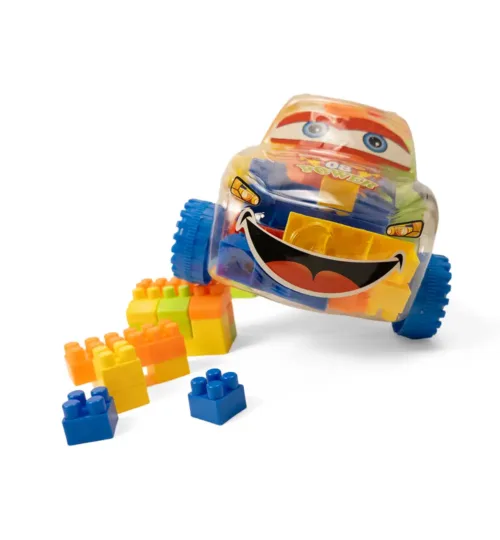 Car Toy with Building Blocks Set