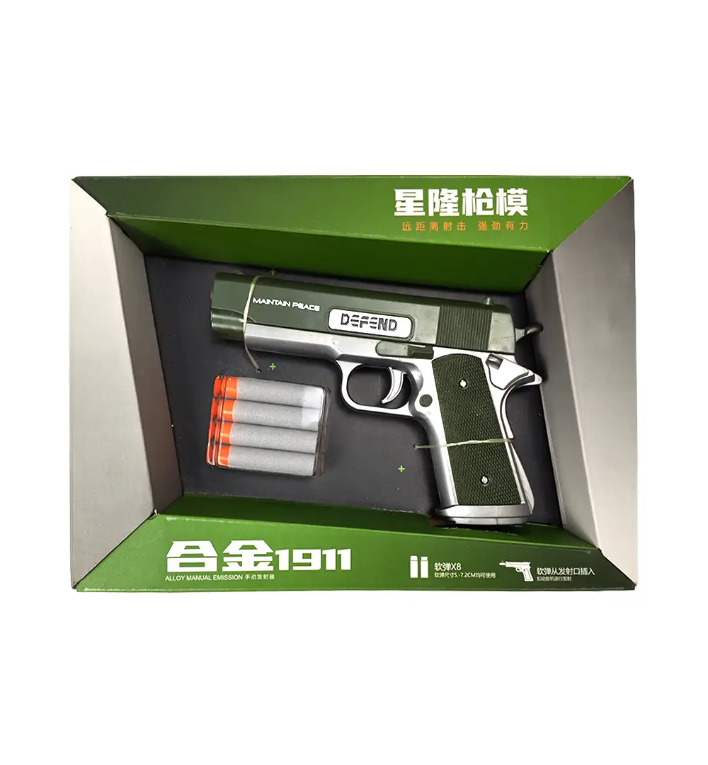 Toy Foam Blaster Pistol