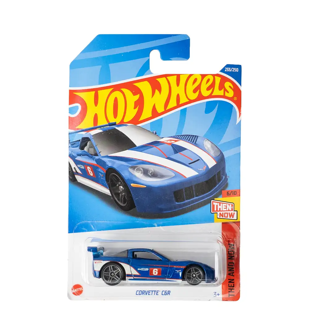 Hot Wheels then And Now Series - Corvette C6R