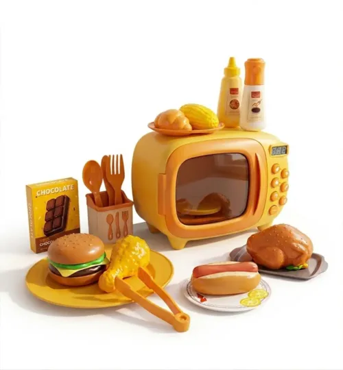 Toy Microwave Oven Kitchen Set
