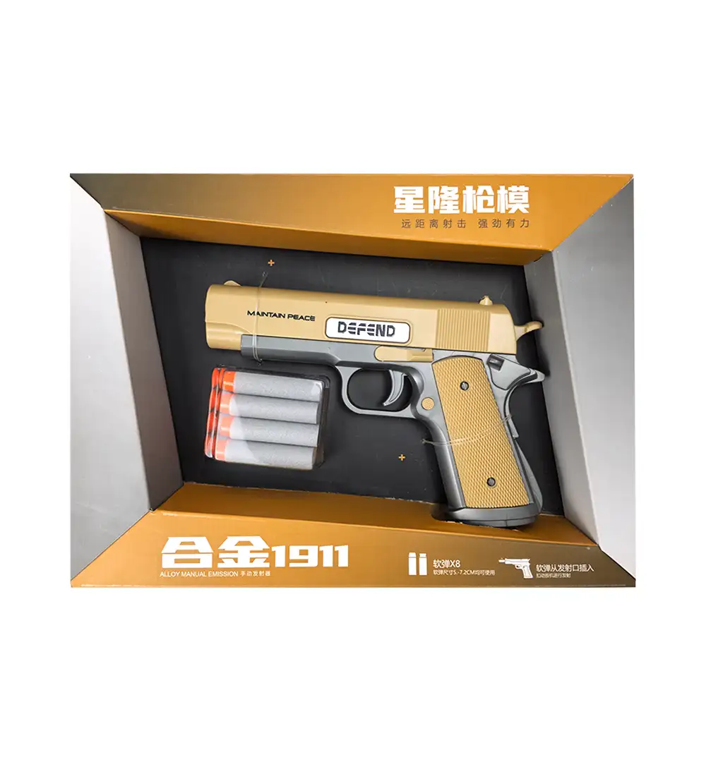 Toy Foam Blaster Pistol