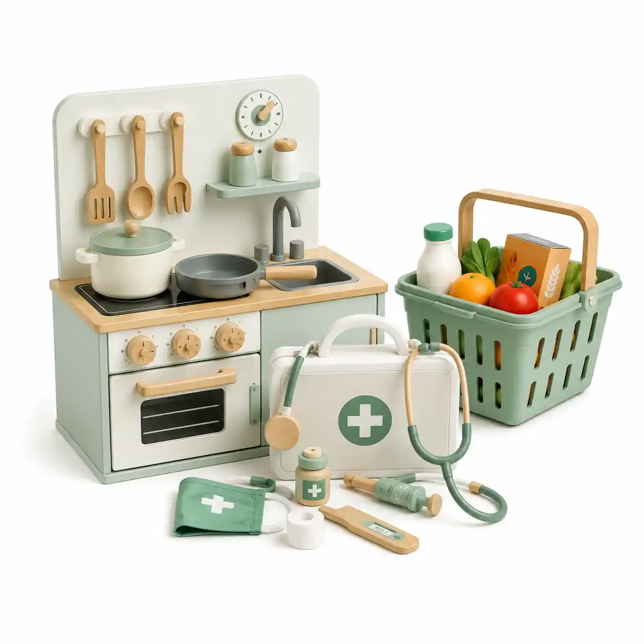 Kids pretend play kitchen toy set – educational and learning toys at noq.mv Maldives