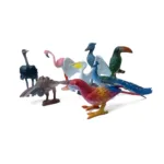 Birds Animals Plastic Toy Figures Set