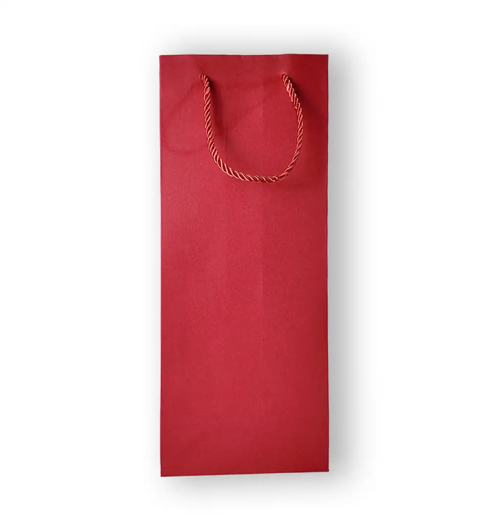Paper Wine & Bottle Gift Bag with Rope Handles
