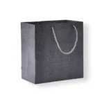 Textured Paper Gift Bag with Rope Handles