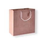 Textured Paper Gift Bag with Rope Handles