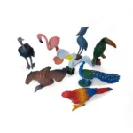 Birds Animals Plastic Toy Figures Set