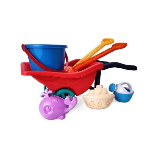 Kids Beach Toy Set with Wheelbarrow