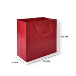 Gift Bag with Golden Rope Handles