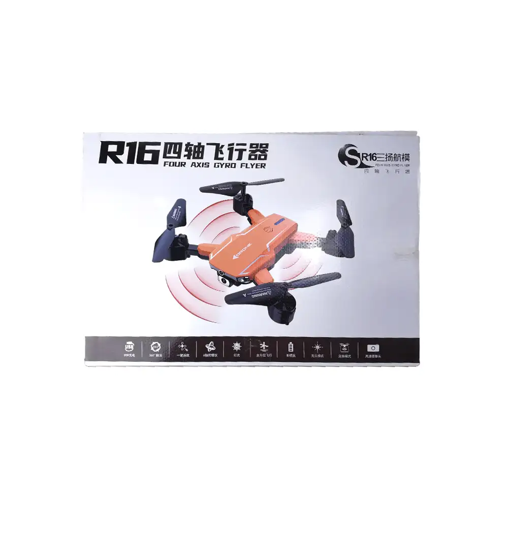 R16 Karma Foldable RC Quadcopter Drone with HD Camera & Gyro