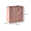 Textured Paper Gift Bag with Rope Handles Textured Paper Gift Bag with Rope Handles