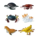 Ocean Animal Plastic Toy Figures Set