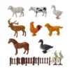Farm Animal Plastic Toy Figures Set Farm Animal Plastic Toy Figures Set