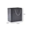 Textured Paper Gift Bag with Rope Handles Textured Paper Gift Bag with Rope Handles