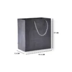 Textured Paper Gift Bag with Rope Handles
