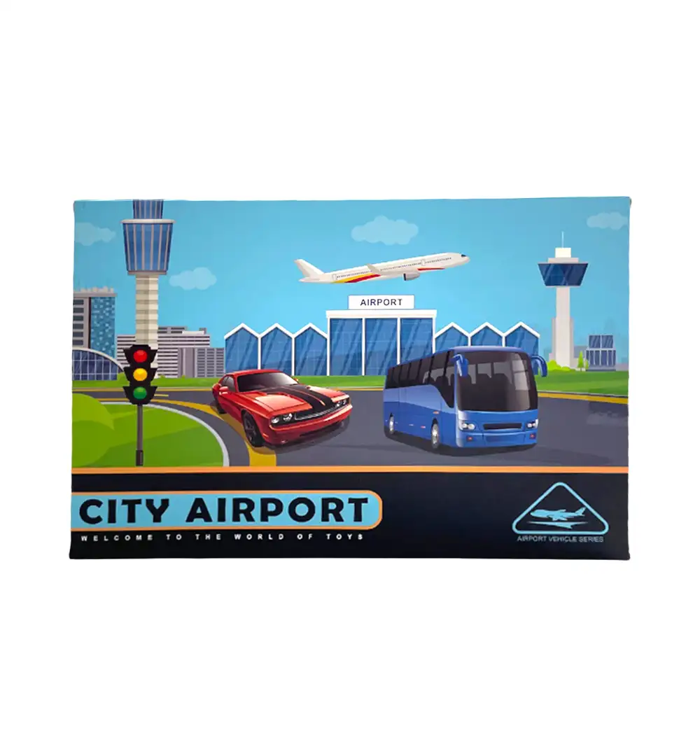 City Airport Vehicle Play Set