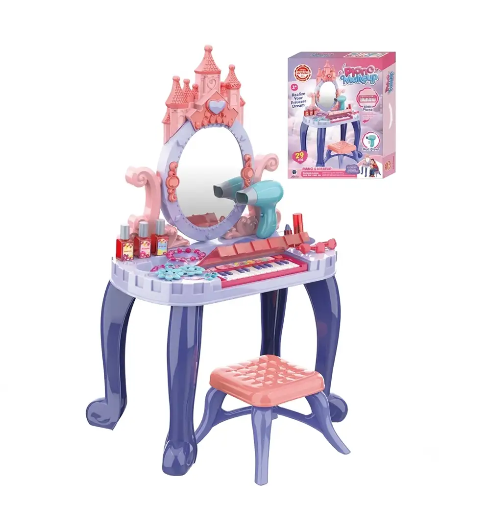 Princess Vanity Dressing Table with Piano