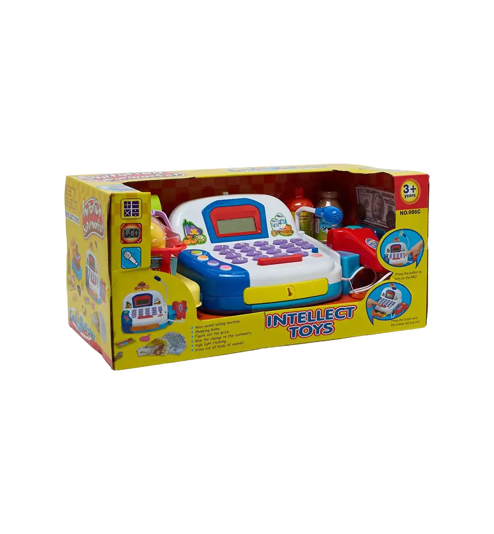 Kids Supermarket Cash Register Toy Set
