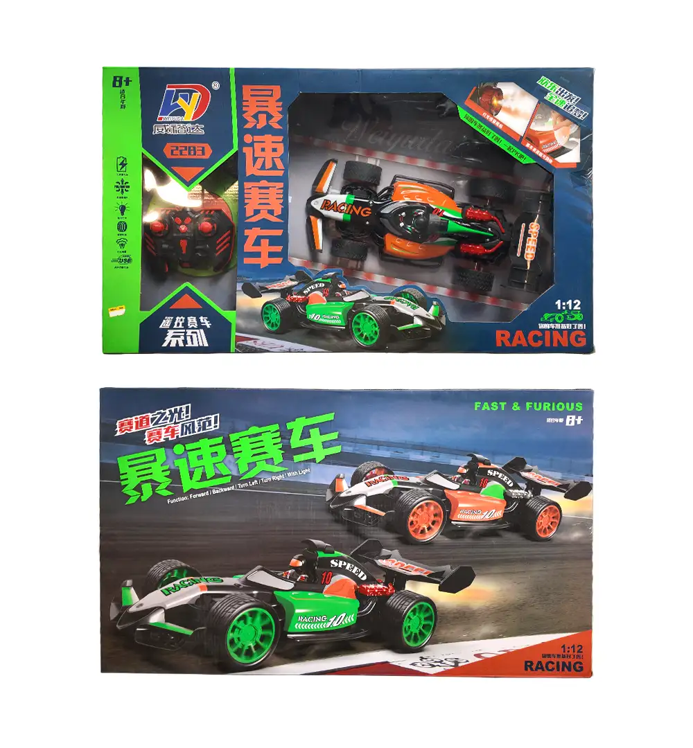 High-Speed RC Formula Racing Car