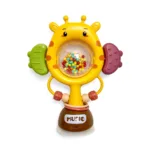 Giraffe Suction Cup Baby Rattle Toy