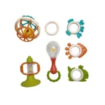 7-Piece Baby Rattle & Teether Toy Set
