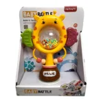 Giraffe Suction Cup Baby Rattle Toy