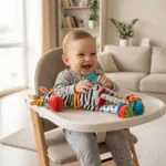Hanging Baby Sensory Zebra Toy