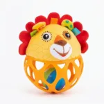 Soft Lion Baby Rattle Toy