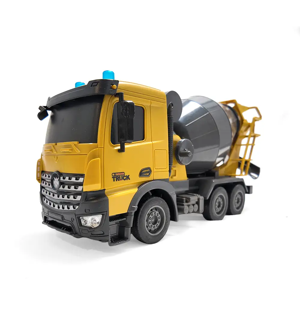 1:14 RC Cement Mixer Truck with Remote Control & Working Lights 17 Cement Mixer Truck with Remote Control