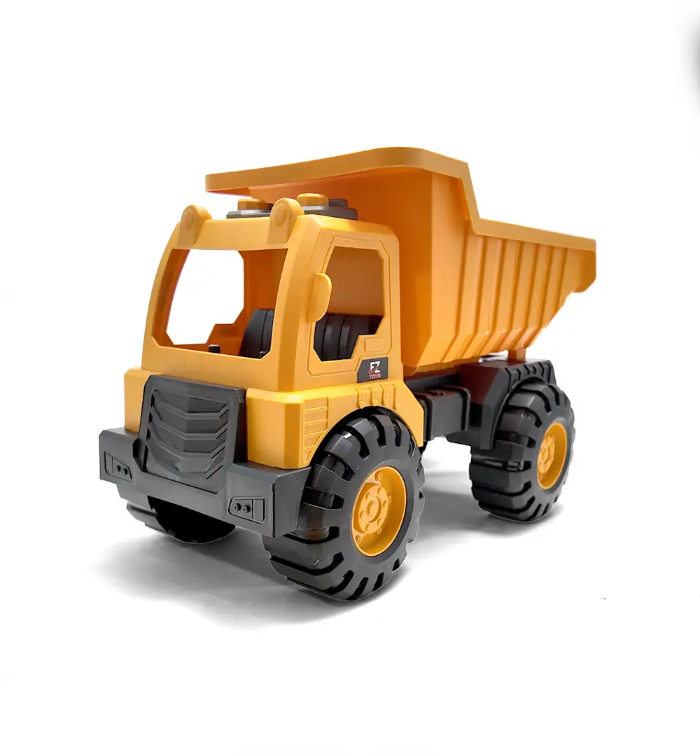 Heavy Duty Toy Dump Truck Set with Sand Tools & Tilting Bed | Kids Outdoor Construction Toy 18 Heavy Duty Toy Dump Truck Set