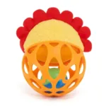 Soft Lion Baby Rattle Toy