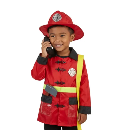 Kids Firefighter Costume Set