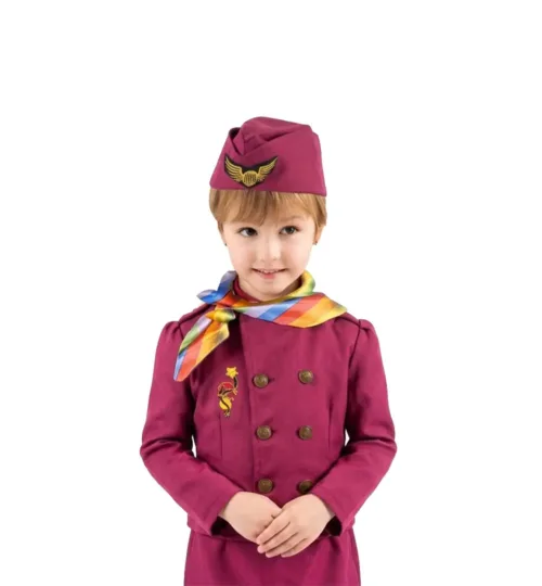 Kids Flight Attendant Costume