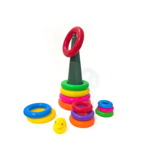 Rainbow Stacking Rings Toy