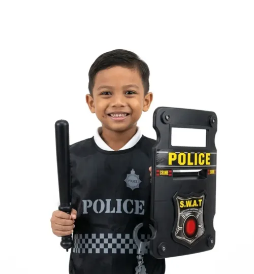 Kids Police SWAT Vest Costume