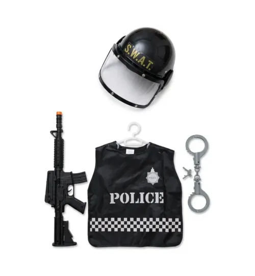 Kids SWAT Police Officer Costume