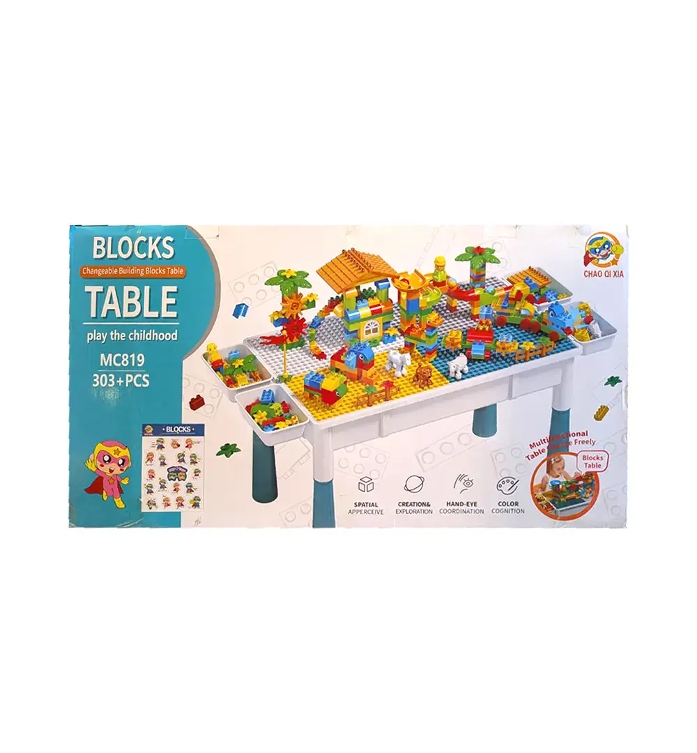MC819 Changeable Building Blocks Table 303
