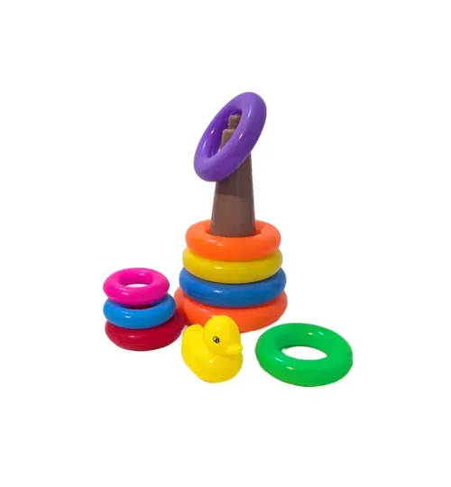 Rainbow Stacking Rings Toy