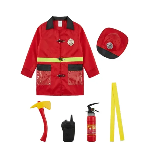 Kids Firefighter Costume Set