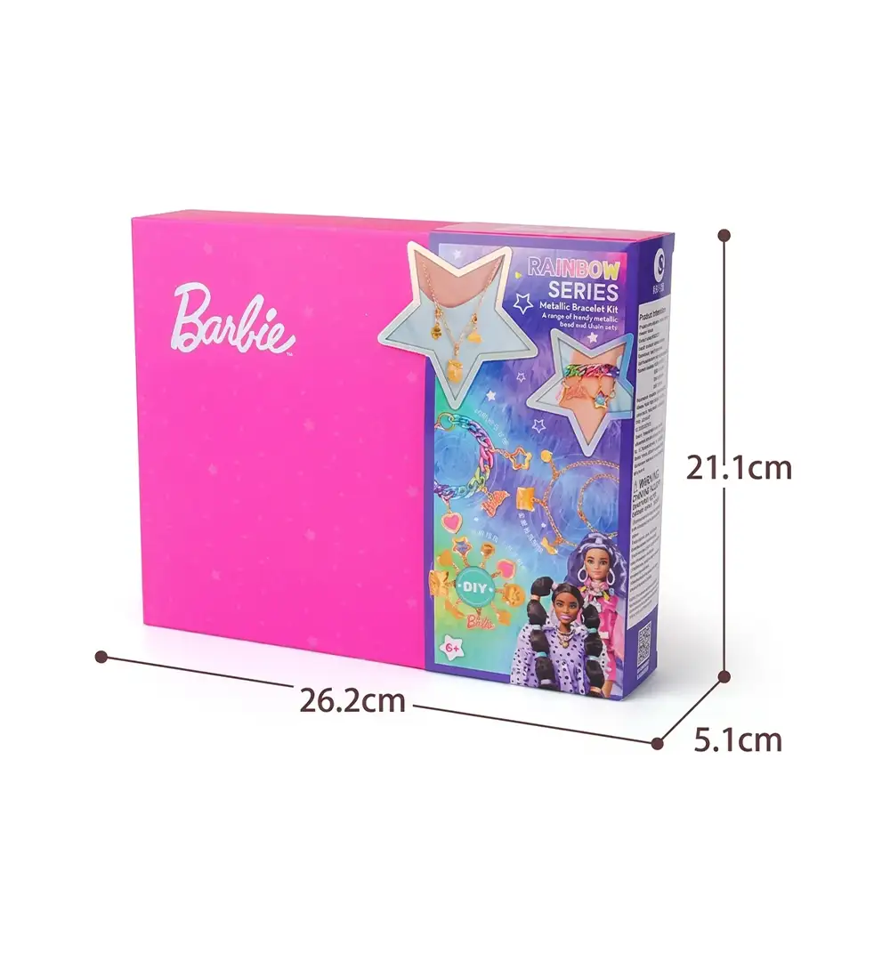 Barbie DIY Metallic Bracelet Making Kit