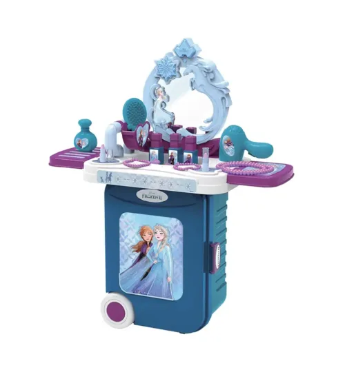 Disney Frozen 3-in-1 Kids Vanity Makeup Playset