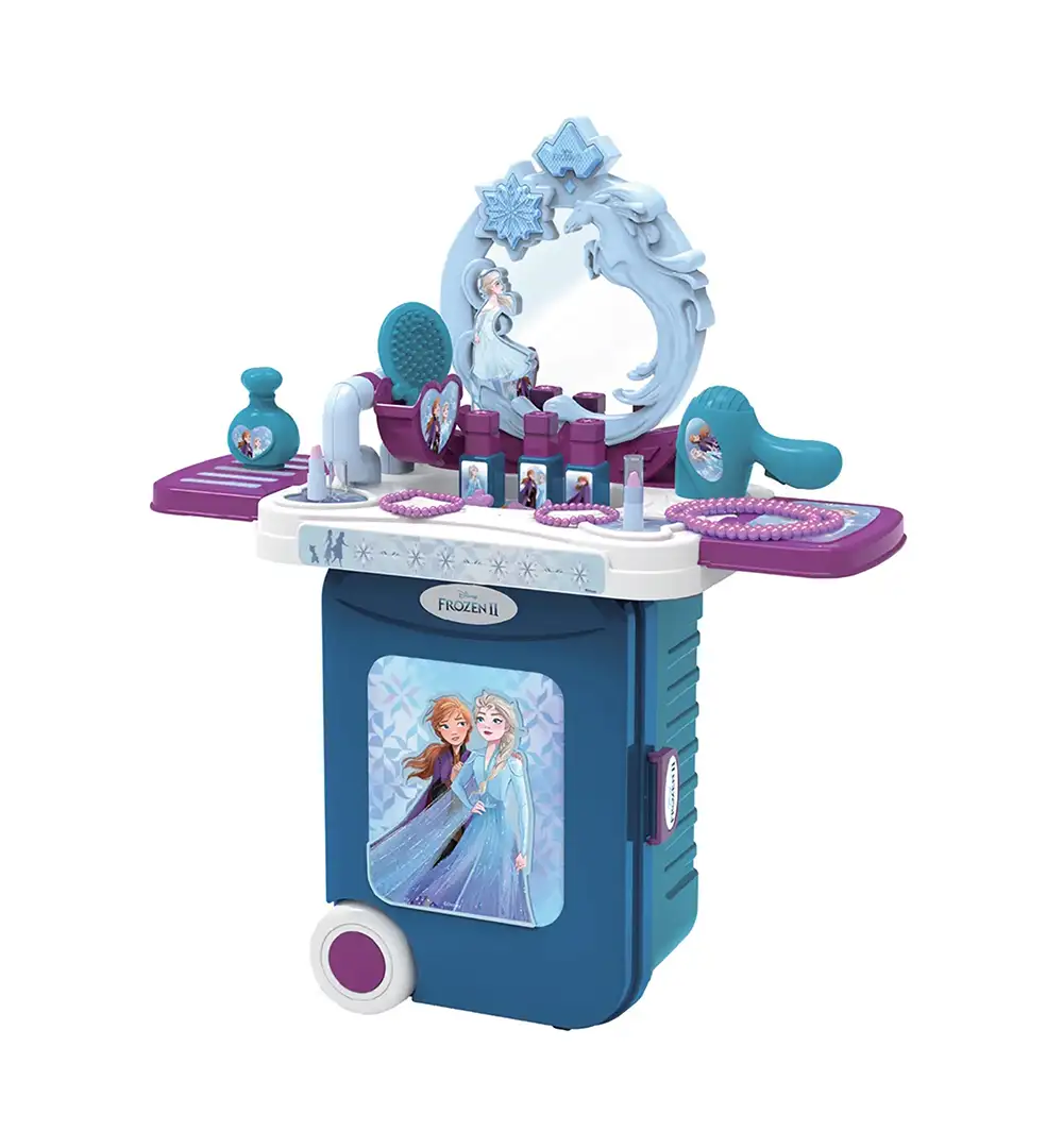 Disney Frozen 3-in-1 Kids Vanity Makeup Playset