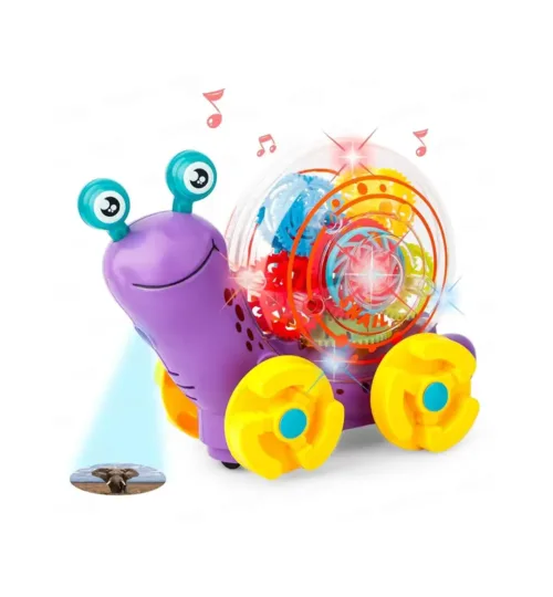 Gear Snail Toy with Light, Music