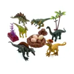Realistic Dinosaur Figures Toy Set