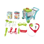 3-in-1 Kids Doctor Cart Playset